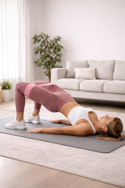ejercicios con bandas elásticas pilates en casa
